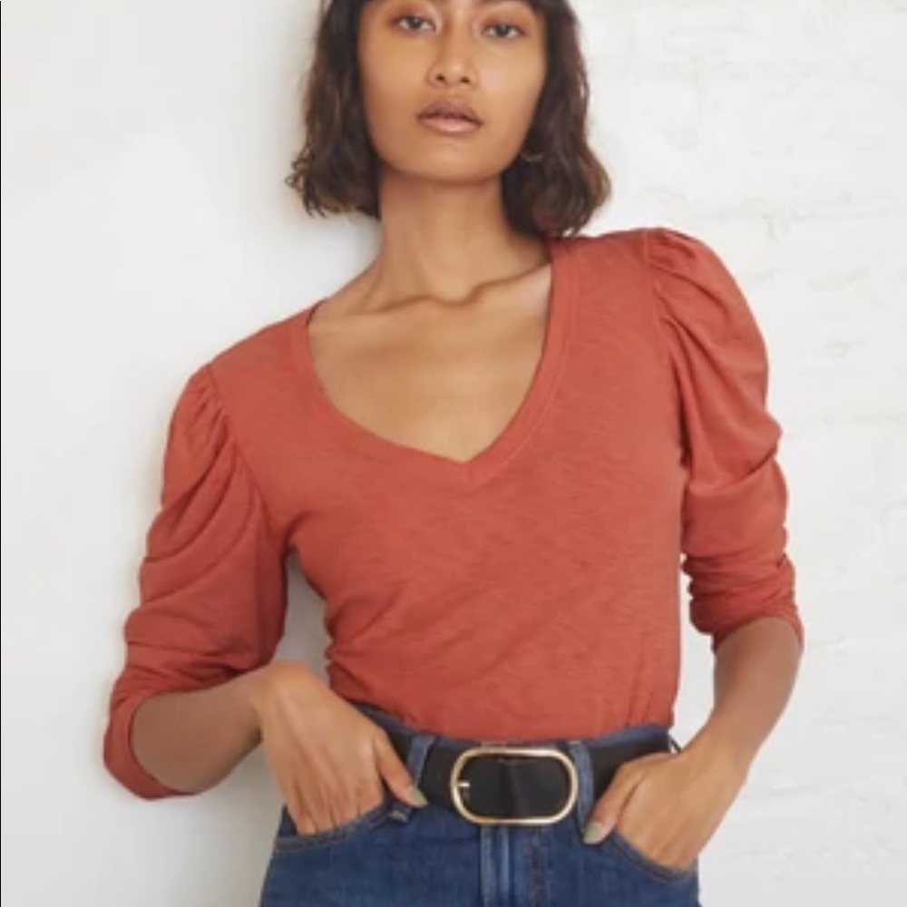 Nation LTD Clara Bold Shoulder Tee